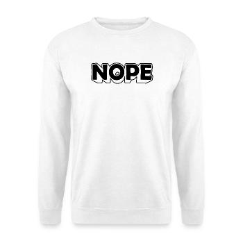 Abstract color explosion on canvas - Unisex Sweatshirt - white - Front