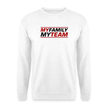 My Family Team Saying - Unisex Sweatshirt - white - Front