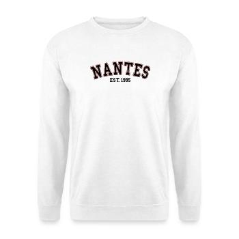Nantes Est. 1995 - Unisex Sweatshirt - white - Front