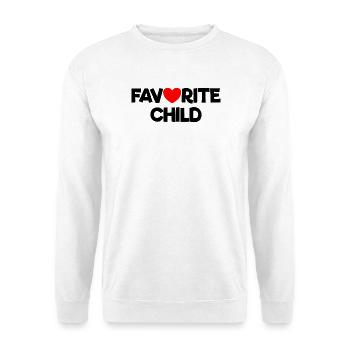 Favorite child - Unisex Sweatshirt - white - Front