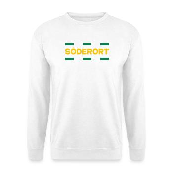 Söderort - Stockholm - Unisex Pullover - Weiß - Vorne - Alina (178cm) & Michal (187cm)