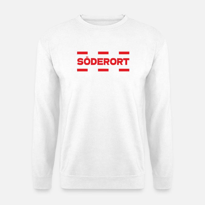 Söderort - Stockholm - Unisex Pullover - Weiß