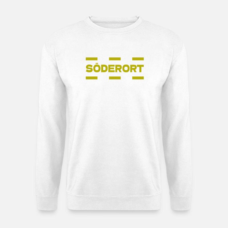 Söderort - Stockholm - Unisex Pullover - Weiß