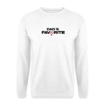 Daddys_Favorite - Sweat-shirt Unisexe - blanc - Devant