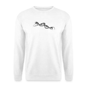 Musik Klavier Dna Piano Musikinstrument - Unisex Pullover - Weiß - Vorne