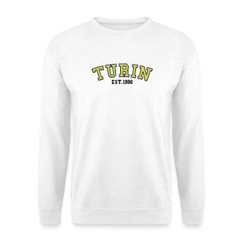 Turin gegründet 1996 - Unisex Pullover - Weiß - Vorne