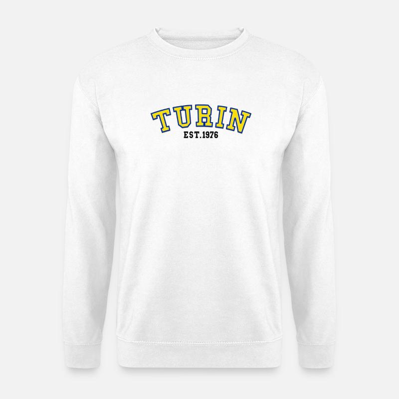 Turin gegründet 1976 - Unisex Pullover - Weiß