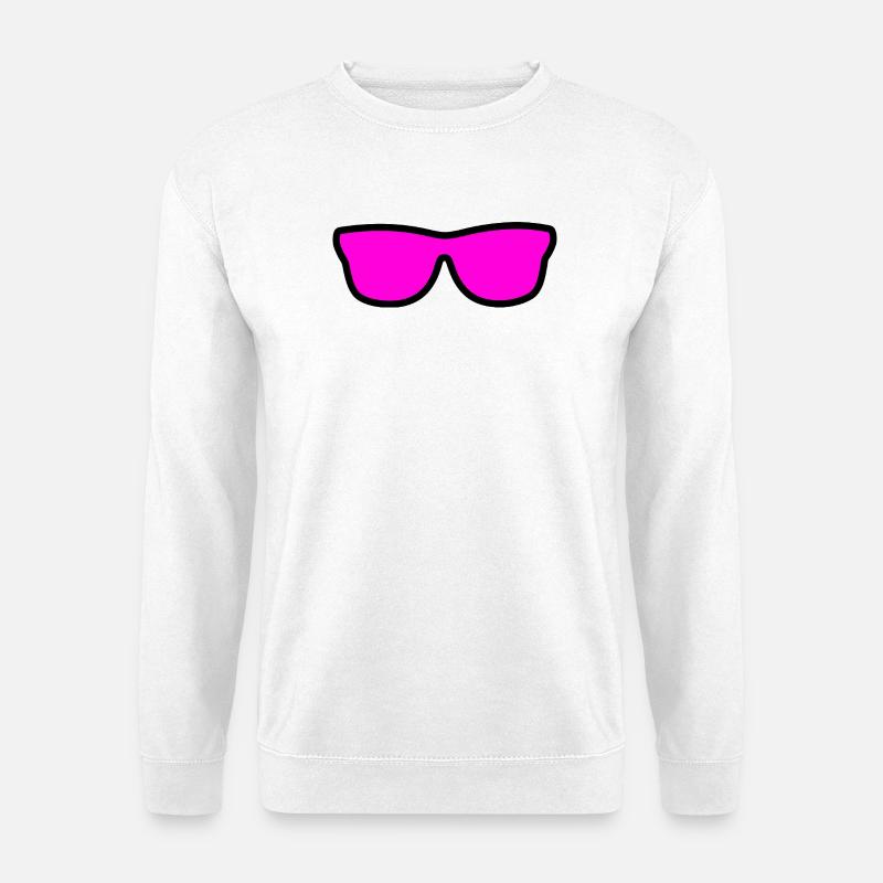 Sonnenbrille - Unisex Pullover - Weiß