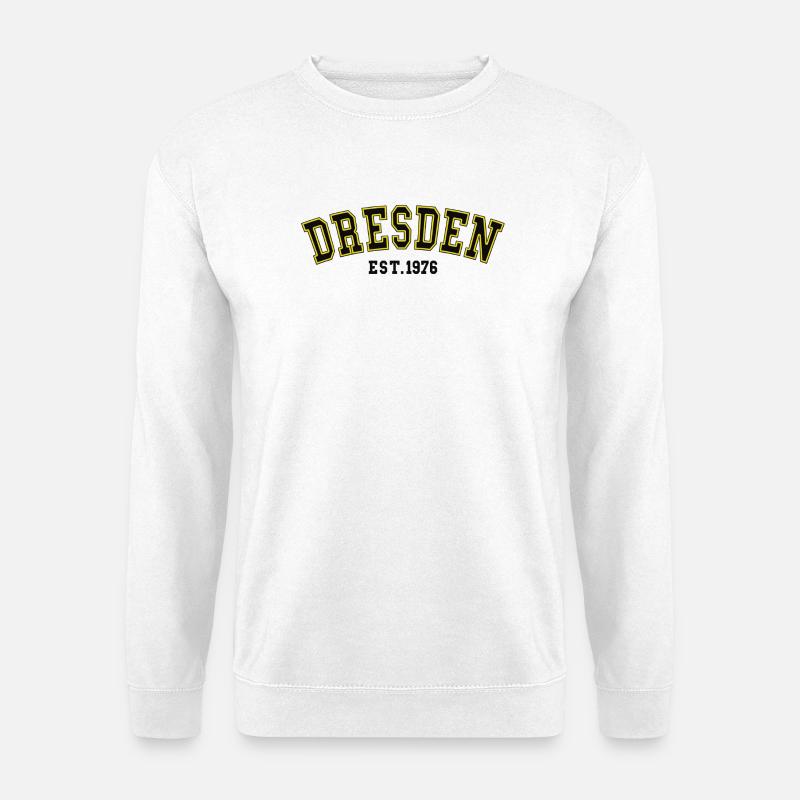Dresden Est. 1976 - Unisex Sweatshirt - white