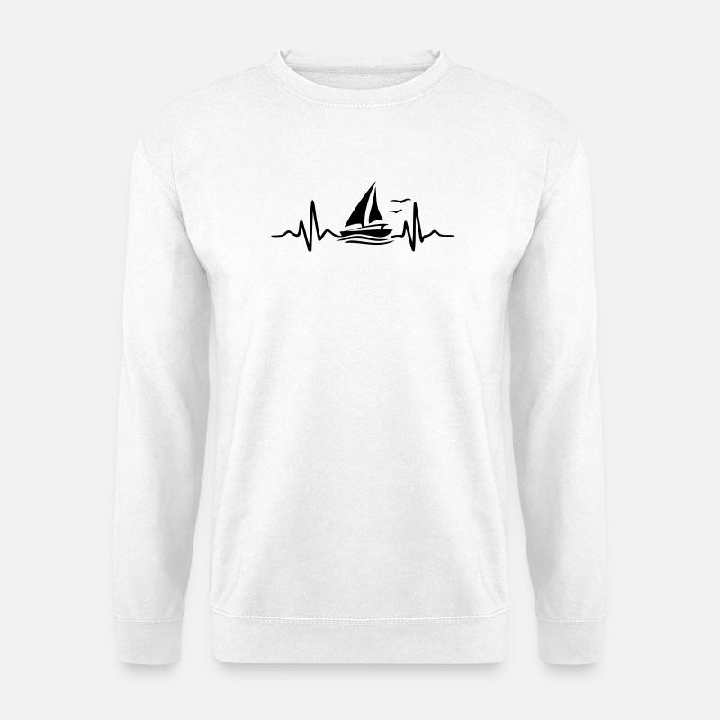 Segeln - Unisex Pullover - Weiß