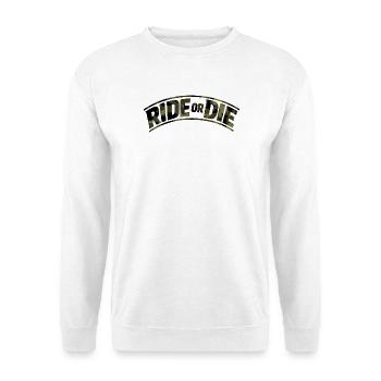 Camouflage Sheet Camouflage - Unisex Sweatshirt - white - Front