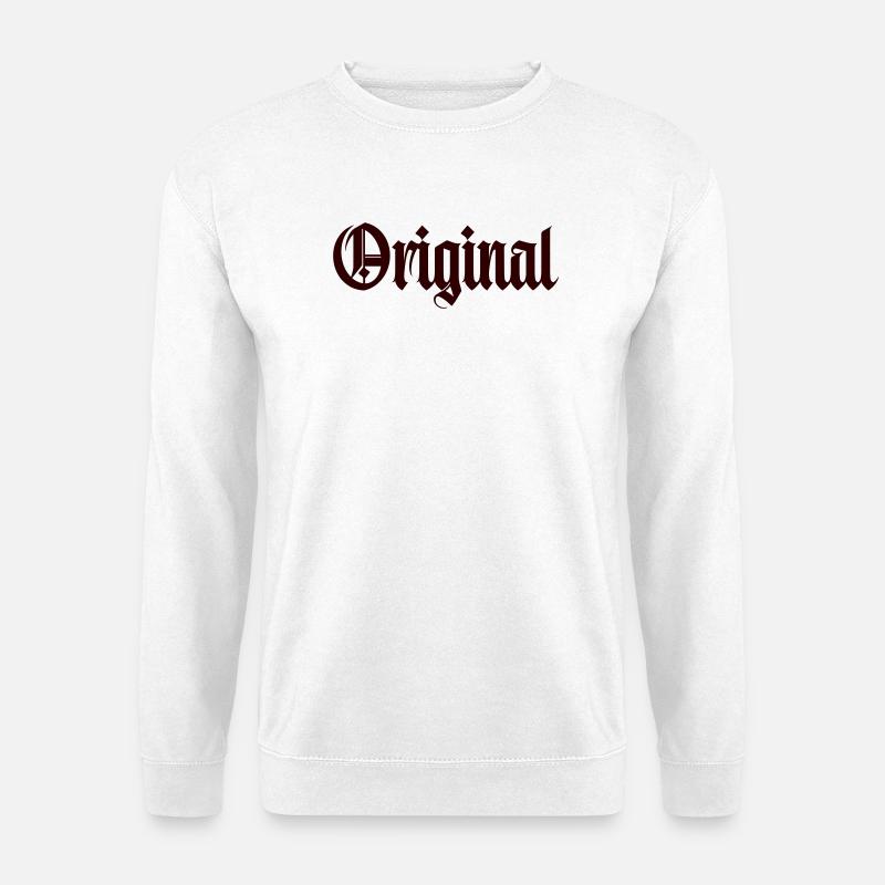 original- - Unisex Pullover - Weiß