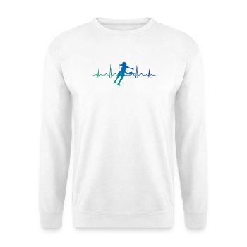 Pickleball athlete Fans mit Pickleballspielerinnen - Unisex Pullover - Weiß - Vorne