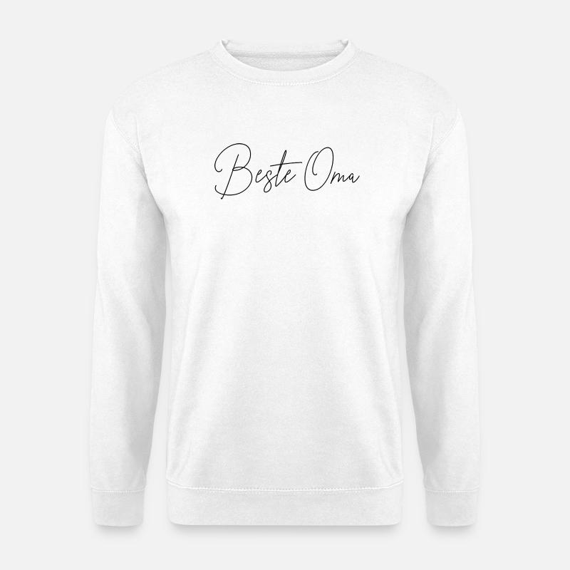 Beste Oma - Unisex Pullover - Weiß