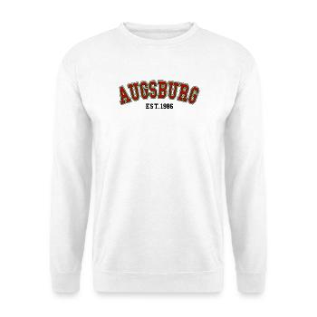 Augsbourg Fondée en 1986 - Sweat-shirt Unisexe - blanc - Devant
