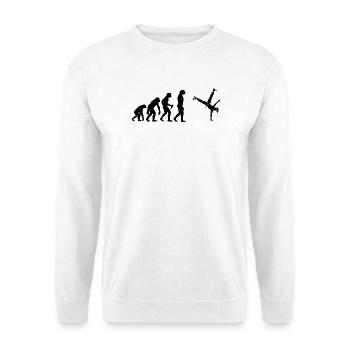 Geschenkidee für eine Dance-Fanin mit Hip-Hop-Tanz - Unisex Pullover - Weiß - Vorne
