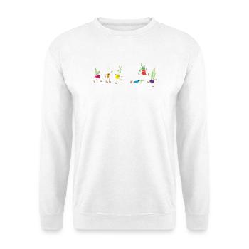 Botaniker - Unisex Pullover - Weiß - Vorne