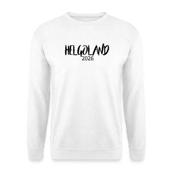 Helgoland_2026 - Unisex Pullover - Weiß - Vorne - Alina (178cm) & Michal (187cm)