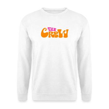 The Crew JGA - Unisex Pullover - Weiß - Vorne - Alina (178cm) & Michal (187cm)