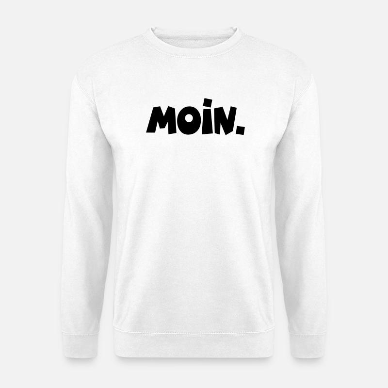 Moin. - Unisex Pullover - Weiß