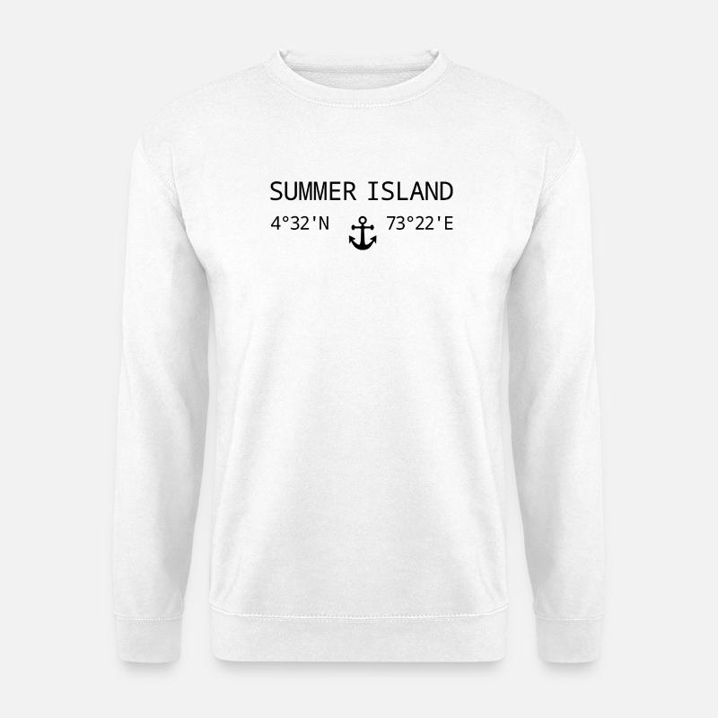 Summer Island Malediven - Unisex Pullover - Weiß
