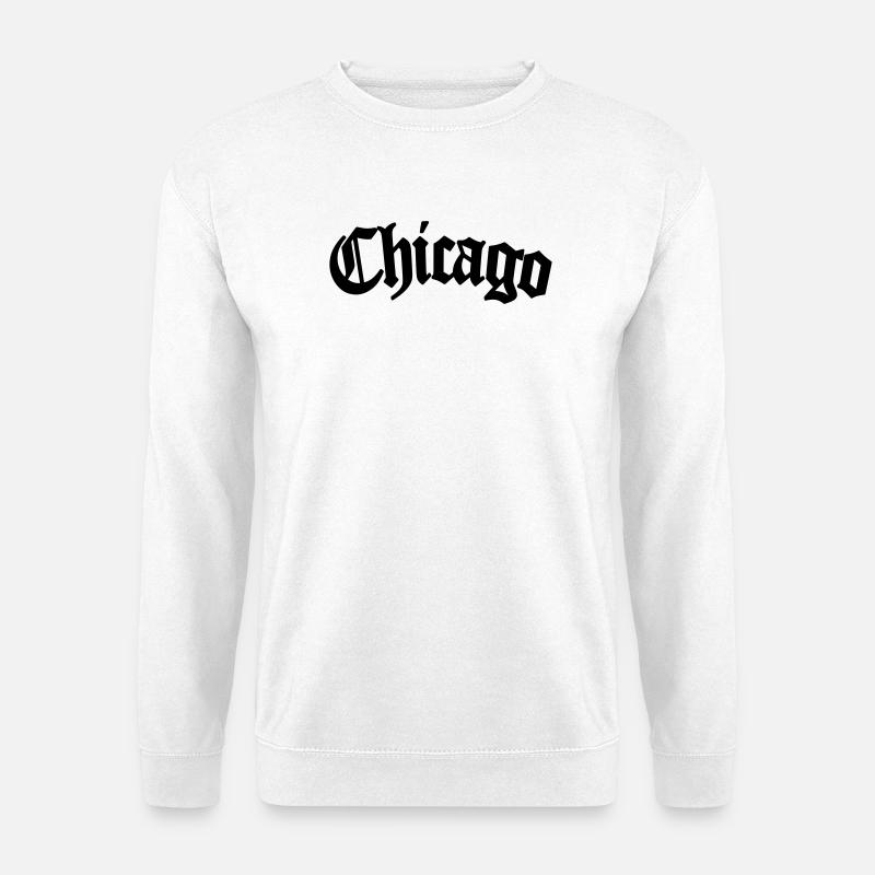 chicago - Unisex Pullover - Weiß