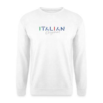 Italian Original - Sweat-shirt Unisexe - blanc - Devant