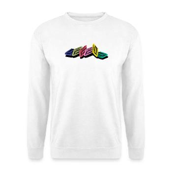 Audio cassette - Unisex Sweatshirt - white - Front