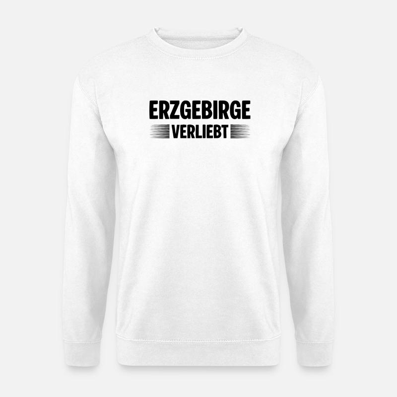 Erzgebirge Verliebt - Unisex Pullover - Weiß