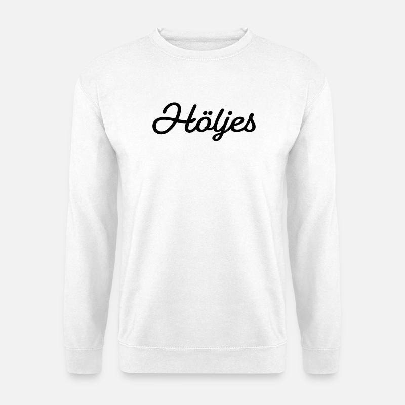 Bezug schwarz - Unisex Pullover - Weiß