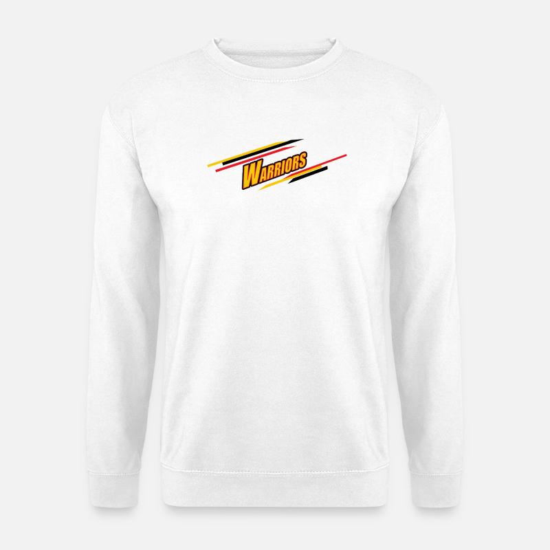 Lebendiges Krieger-Emblem - Unisex Pullover - Weiß