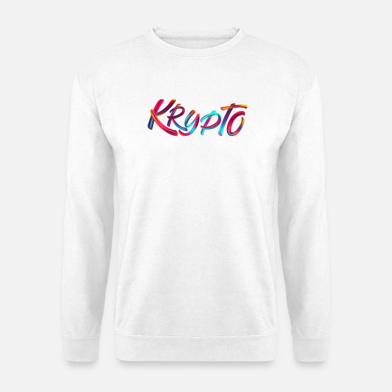 Krypto / Crypto - Unisex Sweatshirt - white