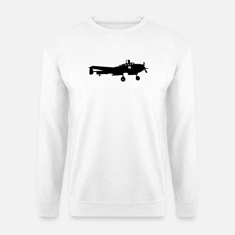Bf-110 - Unisex Pullover - Weiß