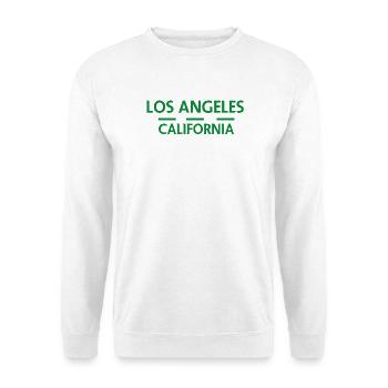 Los Angeles California - Unisex Sweatshirt - white - Front
