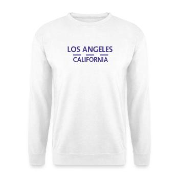 Los Angeles California - Unisex Sweatshirt - white - Front