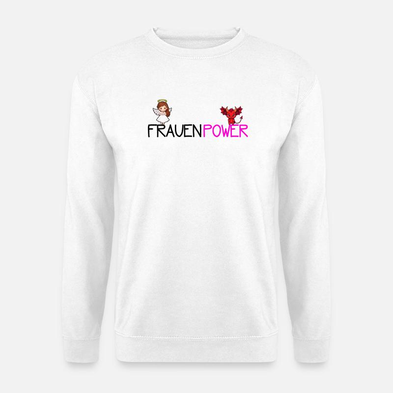 Frauenpower - Unisex Pullover - Weiß