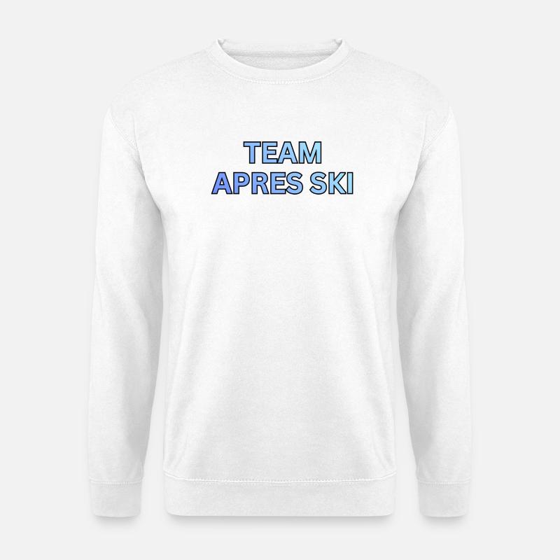 Team Après Ski Gradient - Unisex Pullover - Weiß