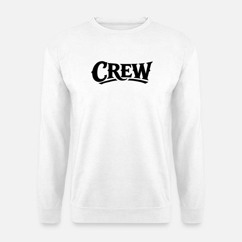 Crew member - Unisex Pullover - Weiß