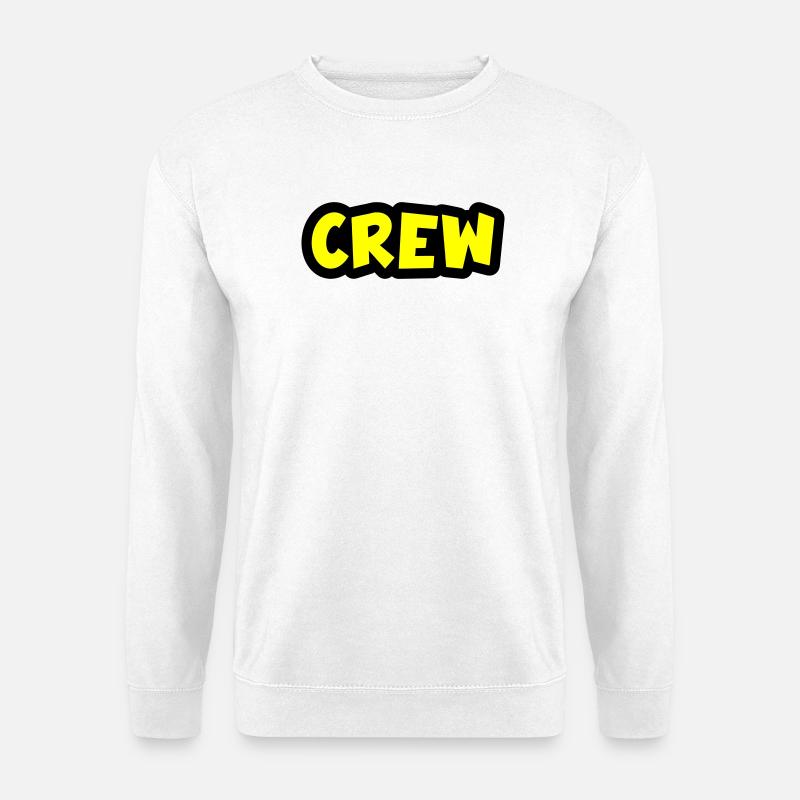 crew - Unisex Sweatshirt - white