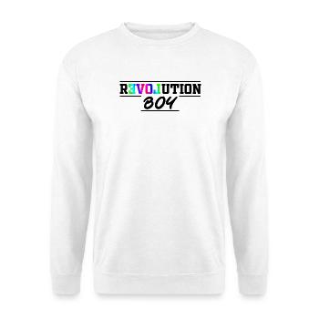 Revolution Boy Colorful Pride Empowerment Art - Unisex Pullover - Weiß - Vorne