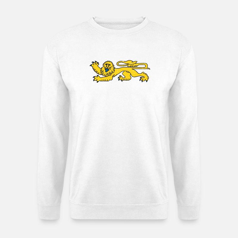 Löwe von Aquitanien - Unisex Pullover - Weiß