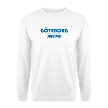 Goteborg originaires de Göteborg - Sweat-shirt Unisexe - blanc - Devant