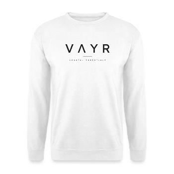 V A Y R  - Unisex Pullover - Weiß - Vorne