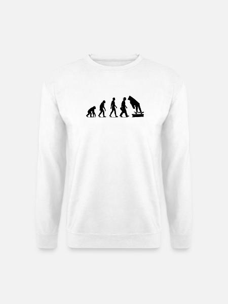 Evolution Fingerboards Fingerboarding Skateboard - Unisex Pullover - Weiß