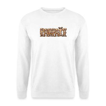 perfekt - Unisex Pullover - Weiß - Vorne - Alina (178cm) & Michal (187cm)
