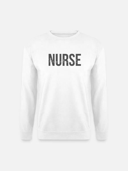 Examinierte Krankenschwester – Pflegegeschenk - Unisex Pullover - Weiß