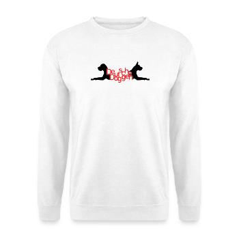 German mastiffs - T / P - Unisex Sweatshirt - white - Front