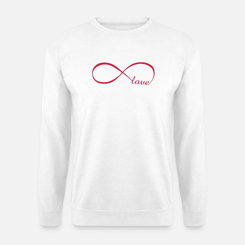 Unendliche Liebe - Unisex Pullover - Weiß