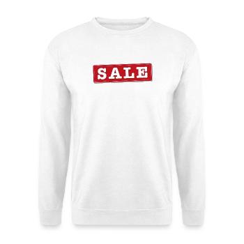 SALE - Unisex Pullover - Weiß - Vorne