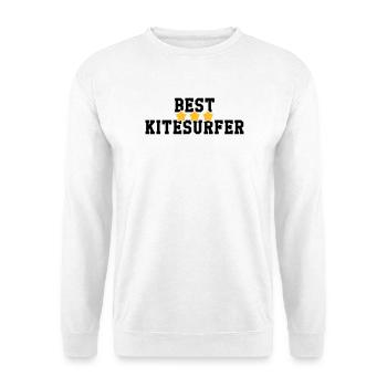 Kiteboarding Kitesurfing Kitesurf Kitesurfer - Unisex Sweatshirt - white - Front